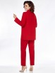 Брючный костюм артикул: 2240 красный от Медея - вид 2